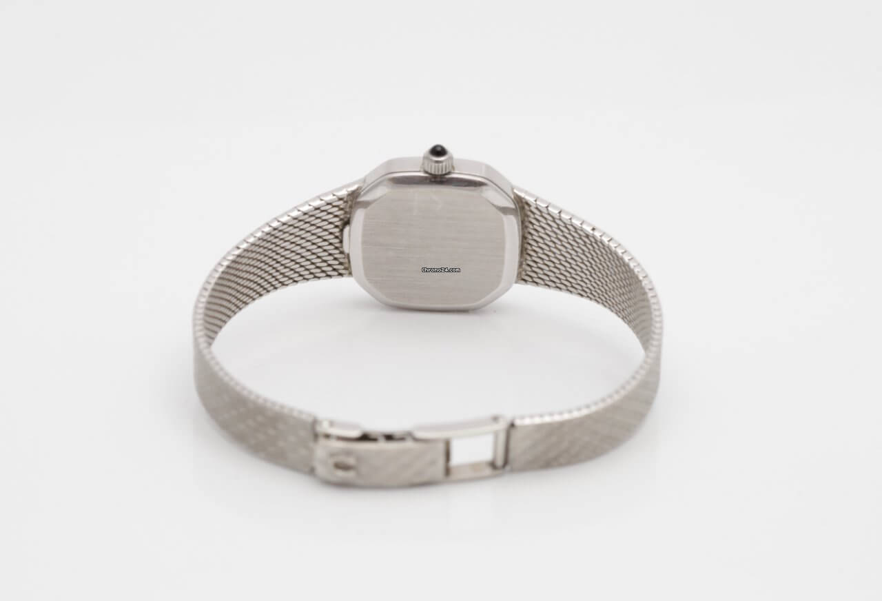 Omega De Ville 9ct White Gold Manual Wind Ladies Vintage Watch