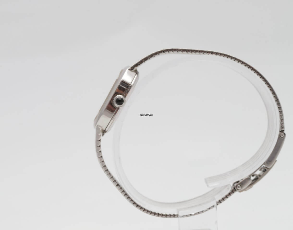 Omega De Ville 9ct White Gold Manual Wind Ladies Vintage Watch