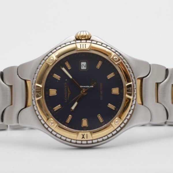 Longines Conquest EFCO Sport Wing Blue Face Two Tone 38mm