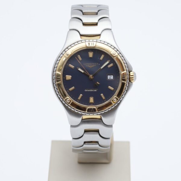 Longines Conquest EFCO Sport Wing Blue Face Two Tone 38mm