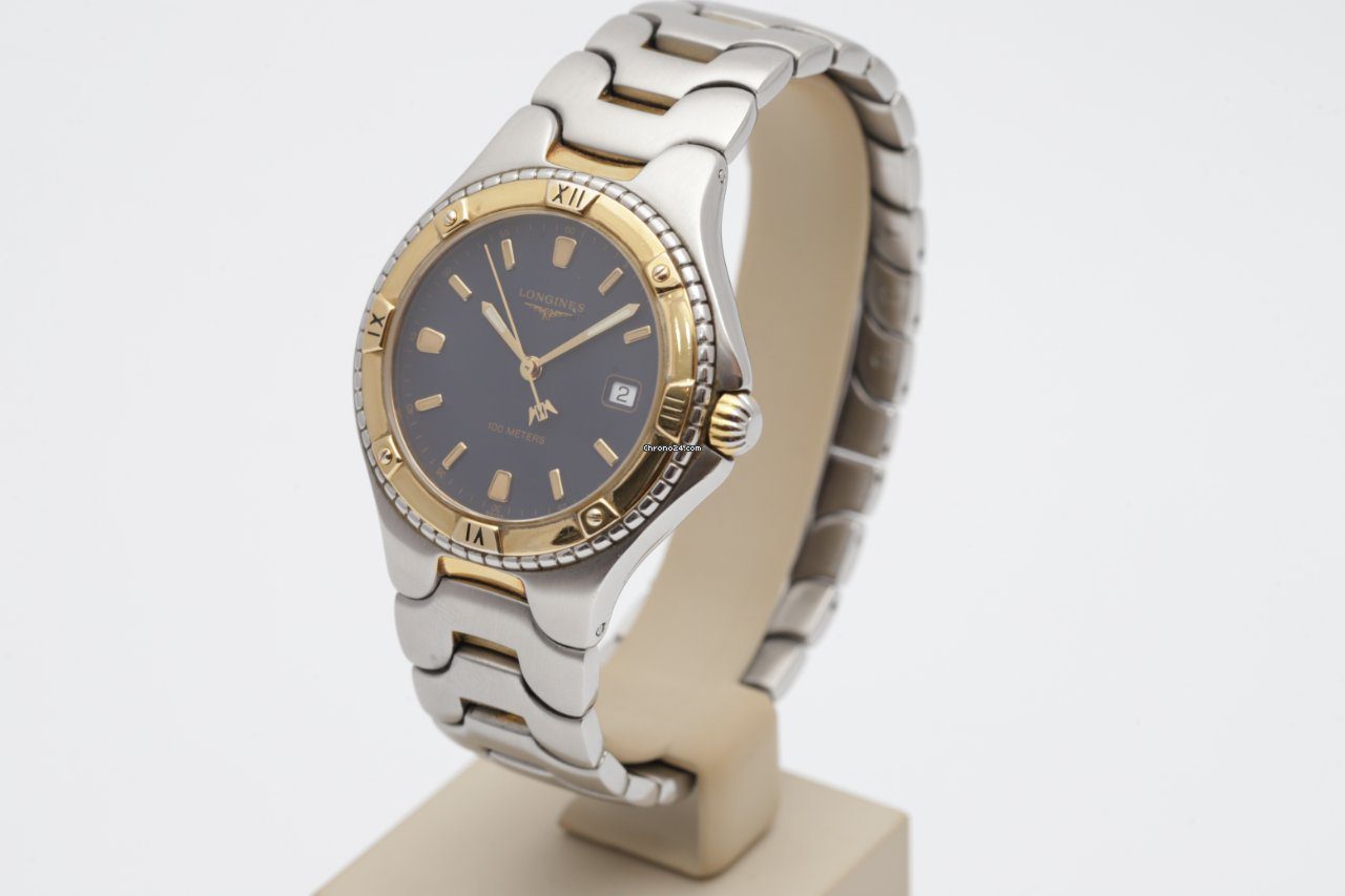 Longines Conquest EFCO Sport Wing Blue Face Two Tone 38mm