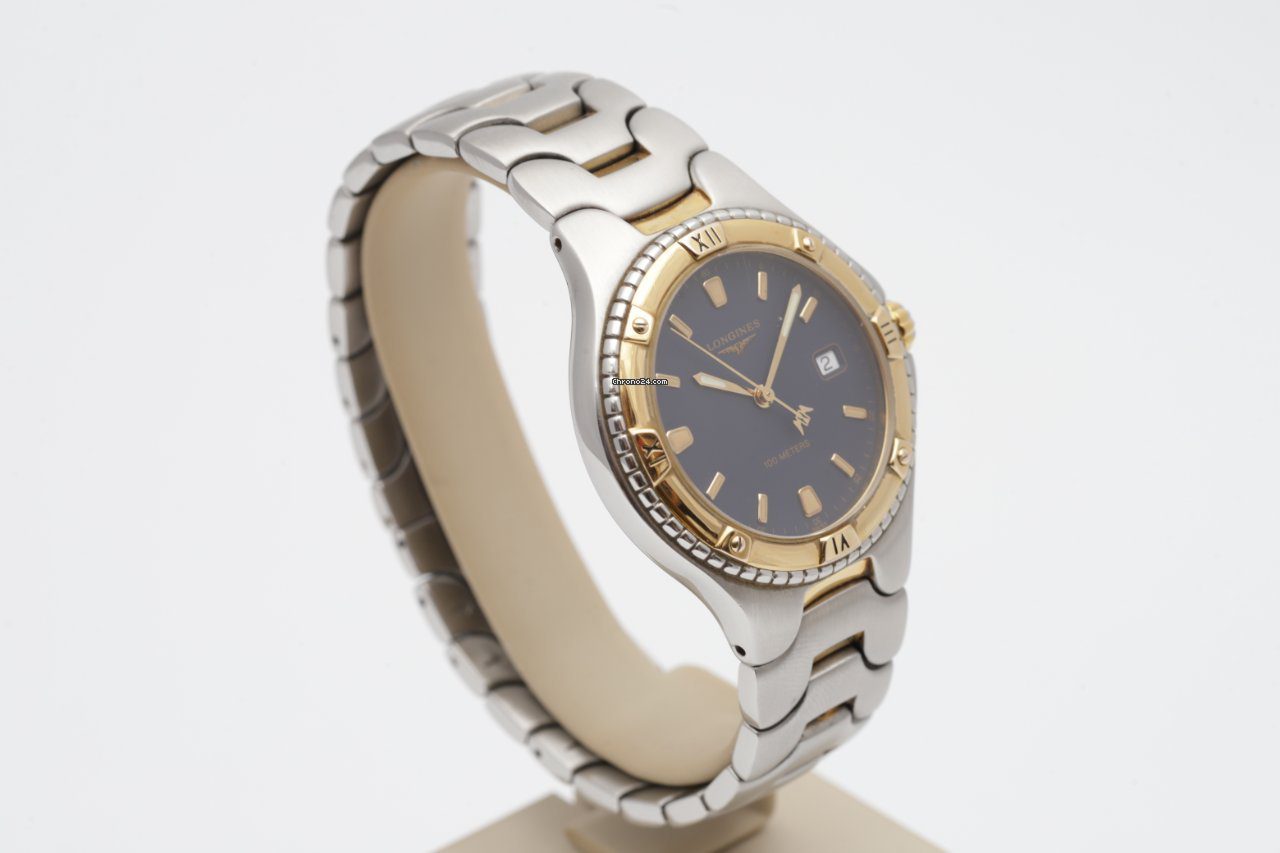 Longines Conquest EFCO Sport Wing Blue Face Two Tone 38mm