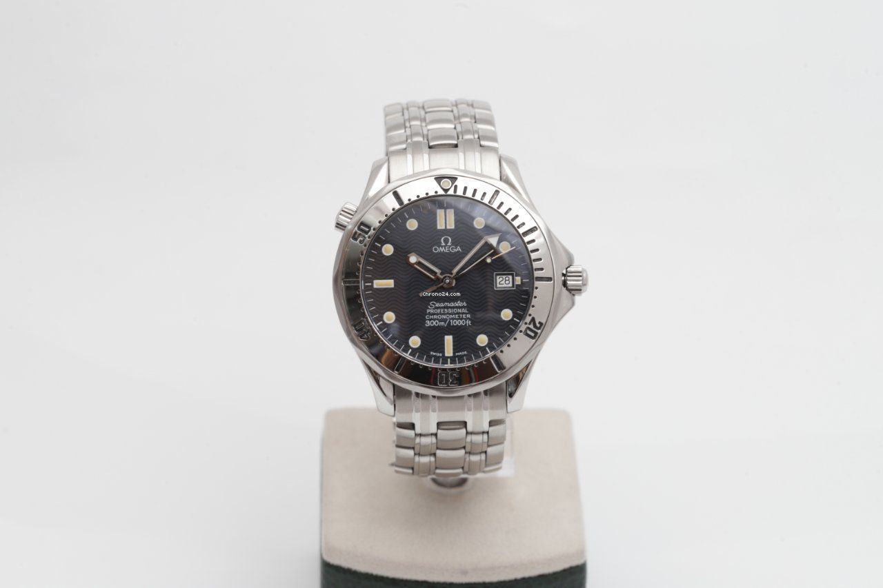 Omega Seamaster 300m Blue 41mm Automatic Stainless Steel Box/Papers