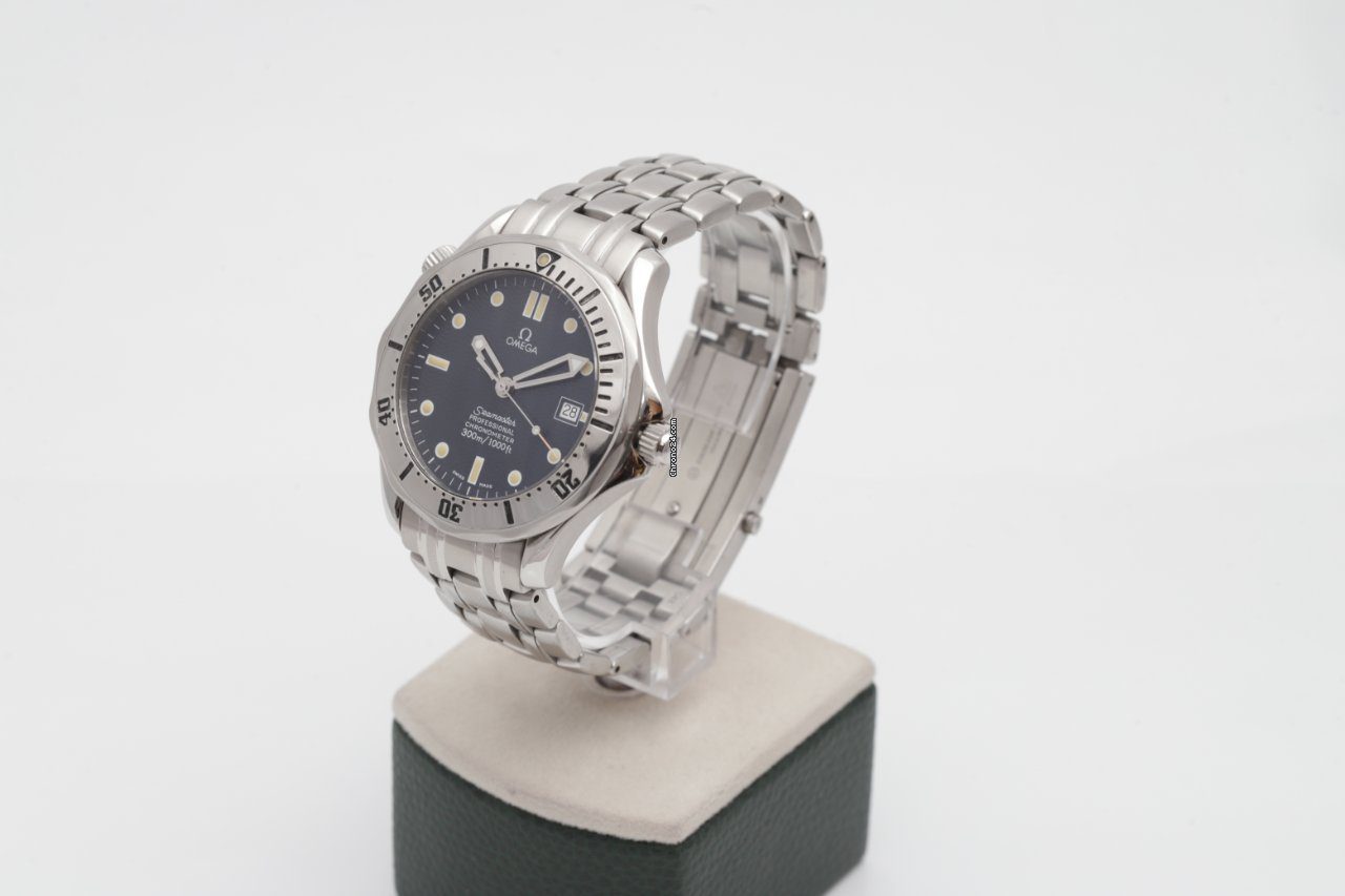 Omega Seamaster 300m Blue 41mm Automatic Stainless Steel Box/Papers