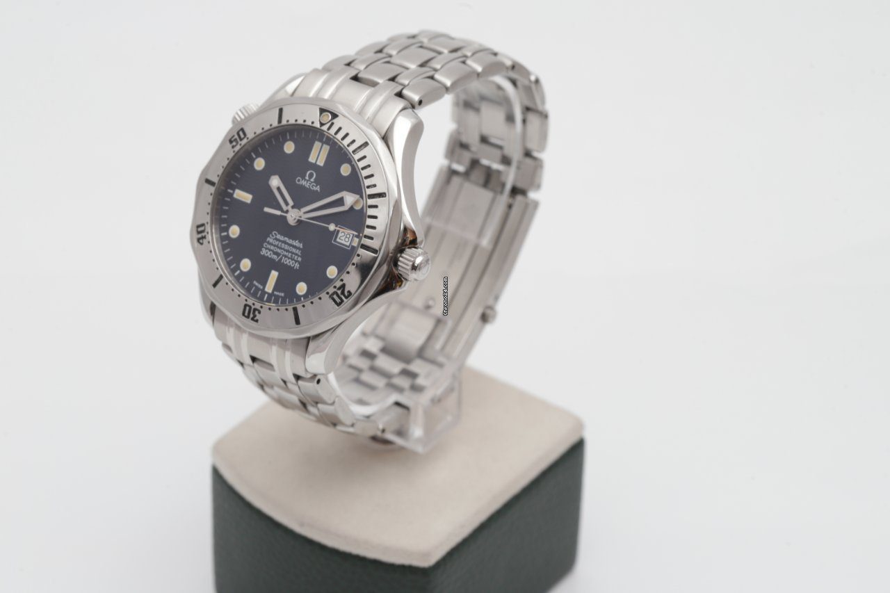Omega Seamaster 300m Blue 41mm Automatic Stainless Steel Box/Papers