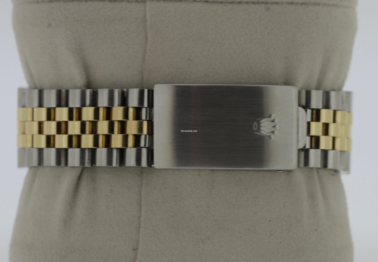 Rolex Datejust Factory Diamond Dial Steel & Gold 36mm Automatic