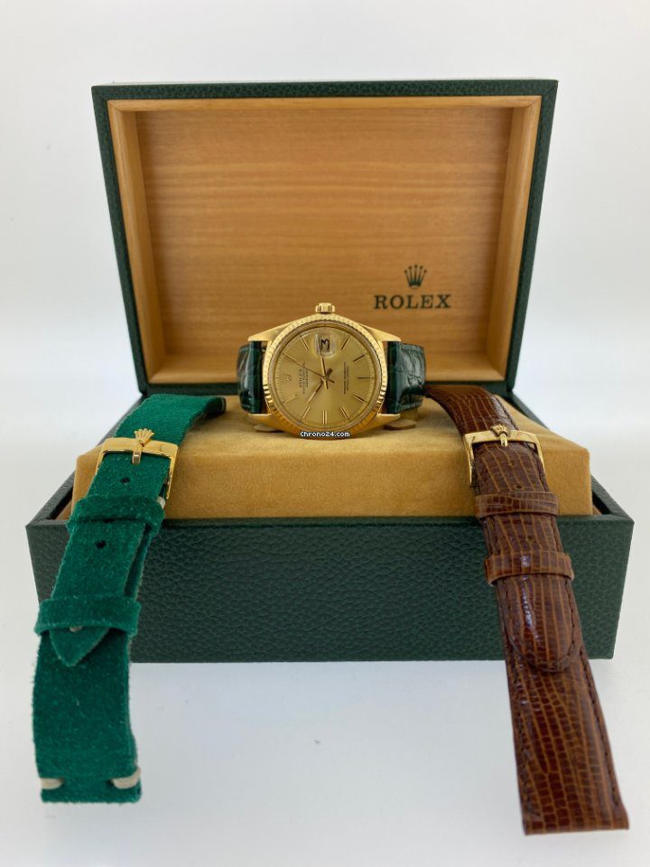 Rolex Datejust 18k Yellow Gold 36mm Automatic