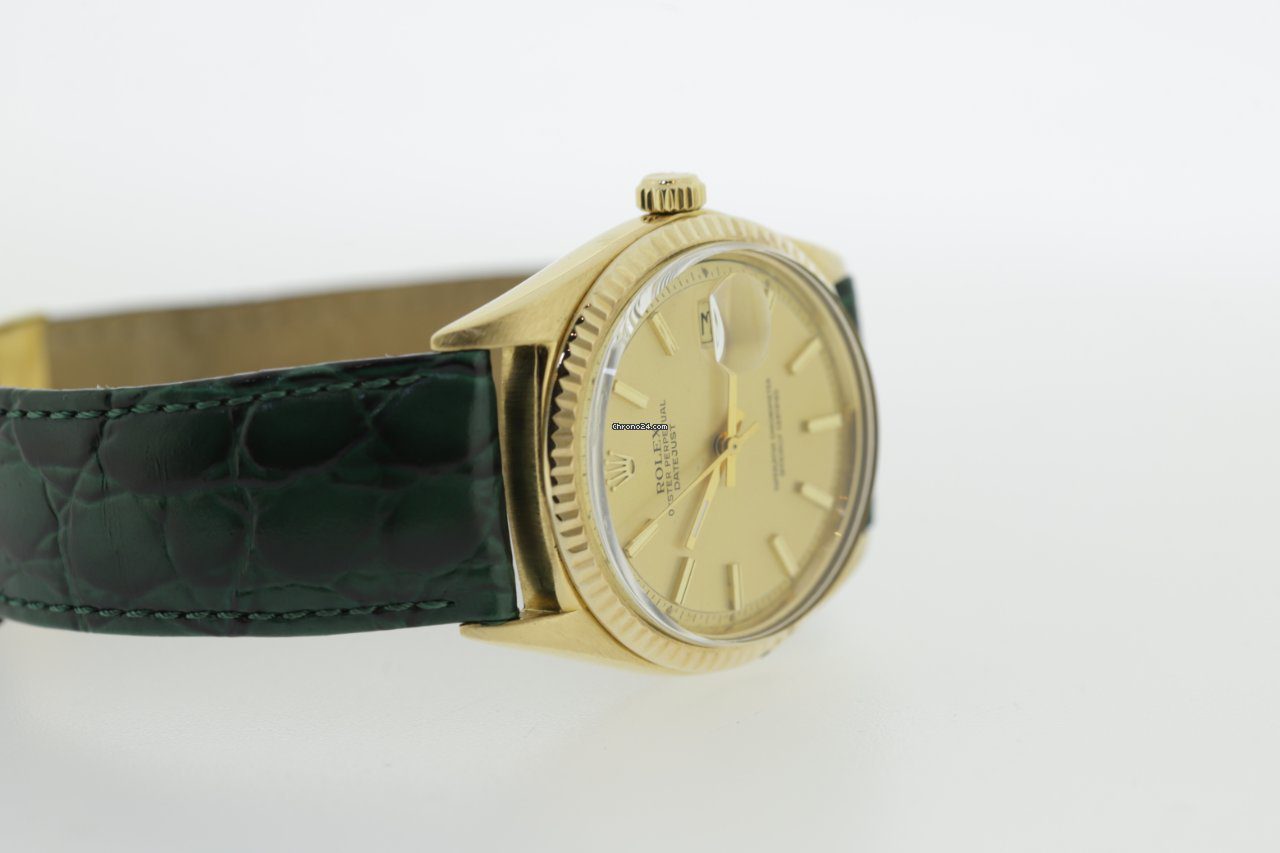 Rolex Datejust 18k Yellow Gold 36mm Automatic