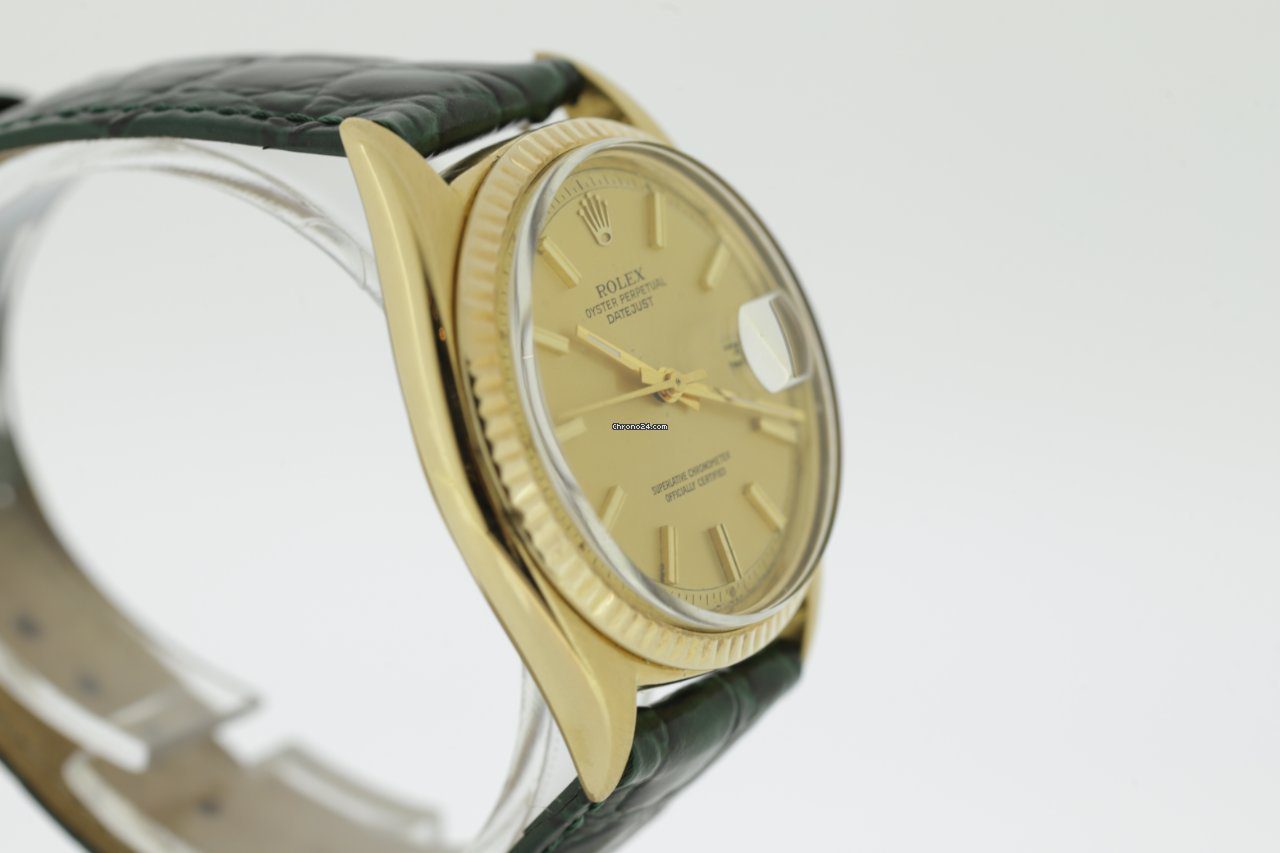 Rolex Datejust 18k Yellow Gold 36mm Automatic
