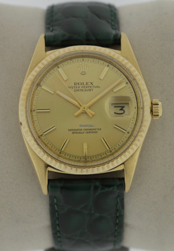 Rolex Datejust 18k Yellow Gold 36mm Automatic