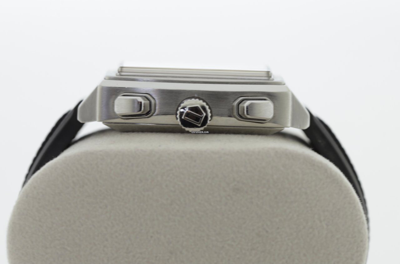 TAG Heuer Monaco 12 Black Face Automatic Chronograph TAG Heuer Monaco 12 Black Face Automatic Chronograph