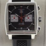 TAG Heuer Monaco 12 Black Face Automatic Chronograph