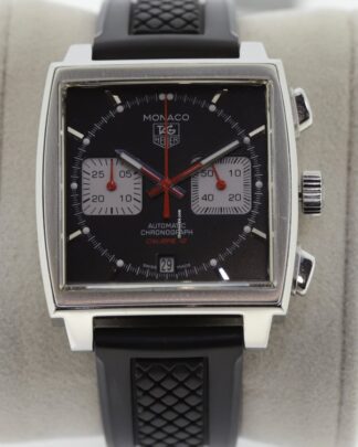TAG Heuer Monaco 12 Black Face Automatic Chronograph