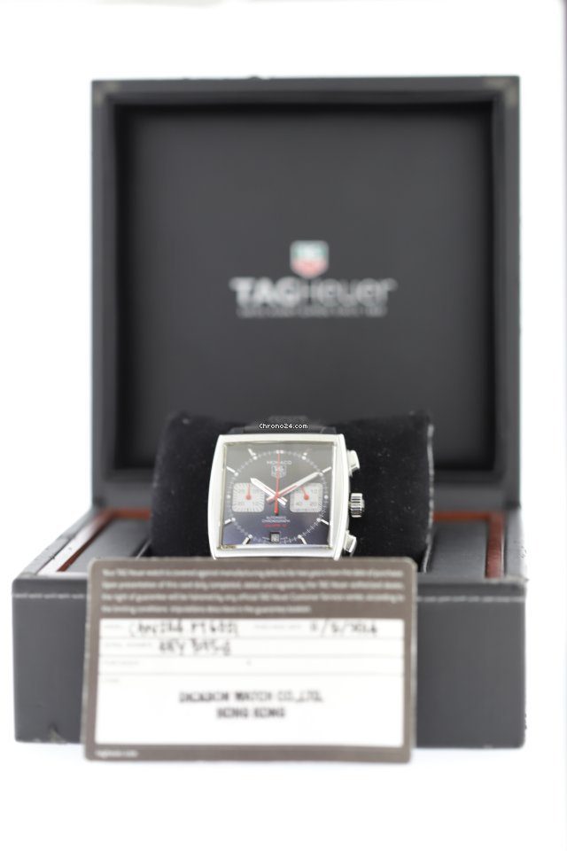TAG Heuer Monaco 12 Black Face Automatic Chronograph TAG Heuer Monaco 12 Black Face Automatic Chronograph