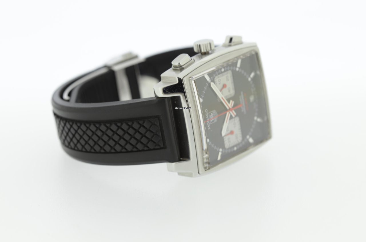 TAG Heuer Monaco 12 Black Face Automatic Chronograph TAG Heuer Monaco 12 Black Face Automatic Chronograph