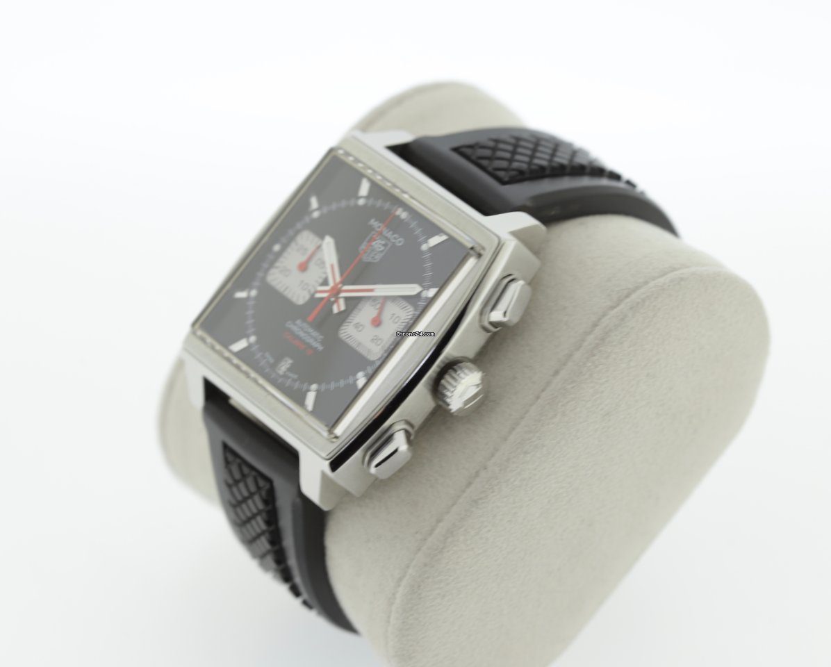 TAG Heuer Monaco 12 Black Face Automatic Chronograph TAG Heuer Monaco 12 Black Face Automatic Chronograph
