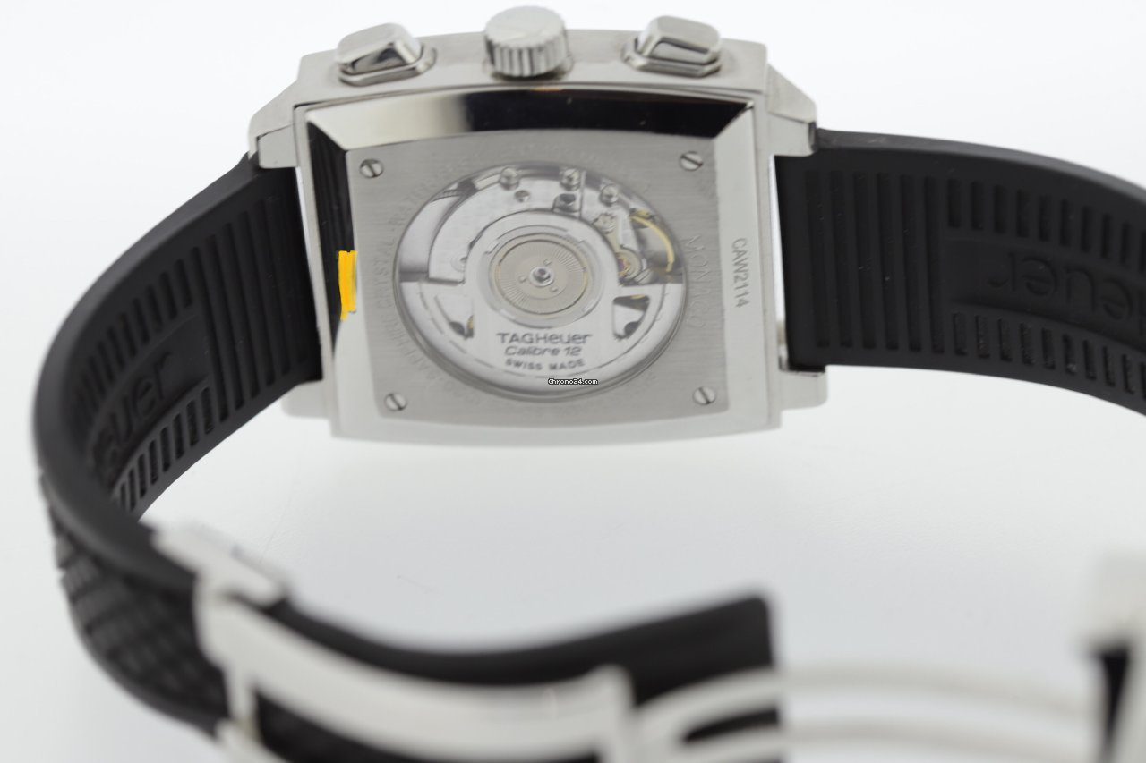 TAG Heuer Monaco 12 Black Face Automatic Chronograph TAG Heuer Monaco 12 Black Face Automatic Chronograph