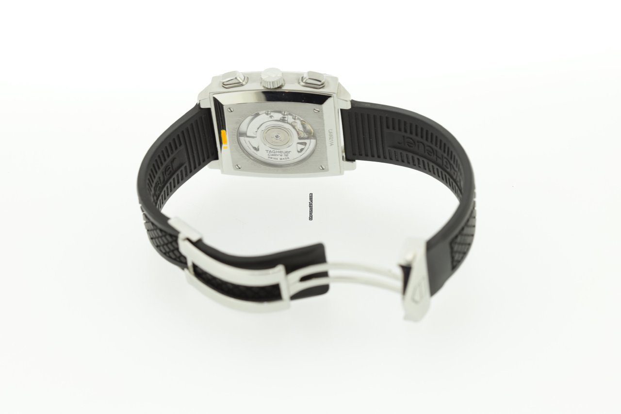 TAG Heuer Monaco 12 Black Face Automatic Chronograph TAG Heuer Monaco 12 Black Face Automatic Chronograph