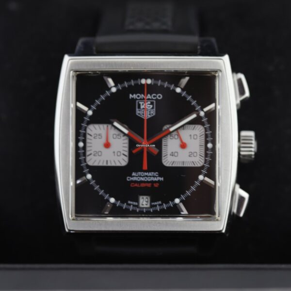 TAG Heuer Monaco 12 Black Face Automatic Chronograph