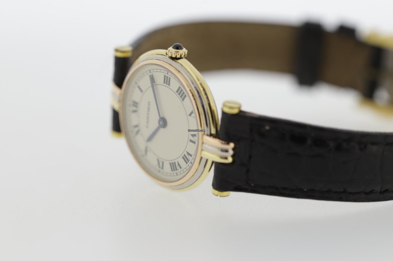 Cartier Trinity Vendome 18k Yello Gold Watch