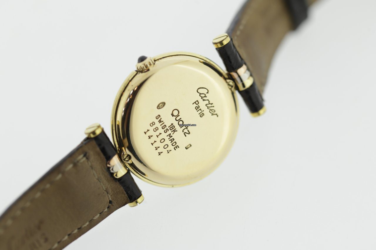 Cartier Trinity Vendome 18k Yello Gold Watch