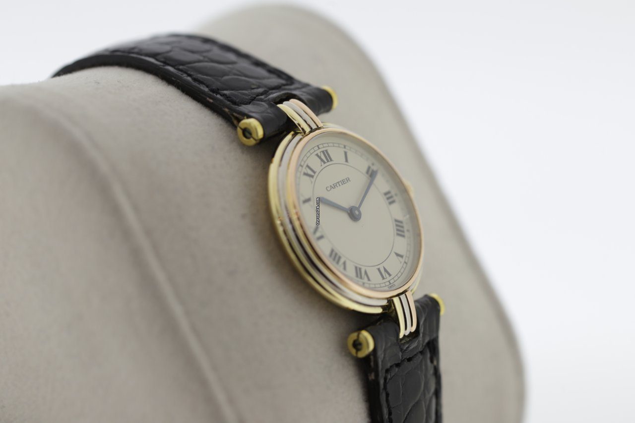 Cartier Trinity Vendome 18k Yello Gold Watch
