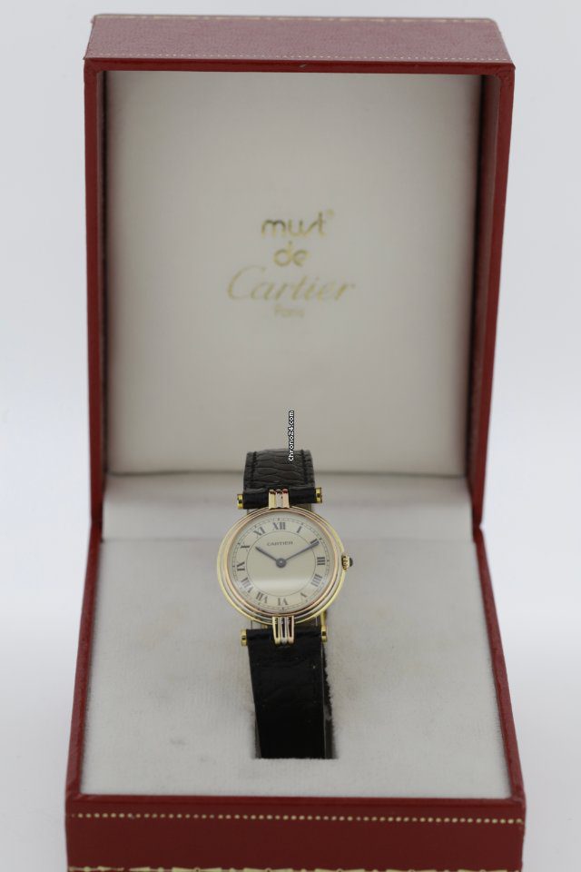 Cartier Trinity Vendome 18k Yello Gold Watch