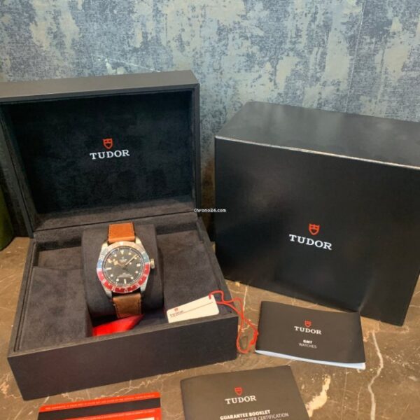 Tudor Black Bay Gmt Pepsi Bezel Automatic Box/Papers Mint