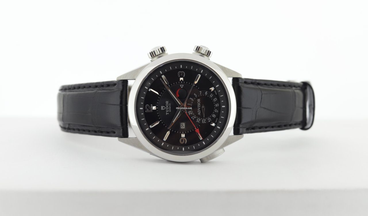 Tudor Heritage Advisor Alarm Automatic 42mm Black