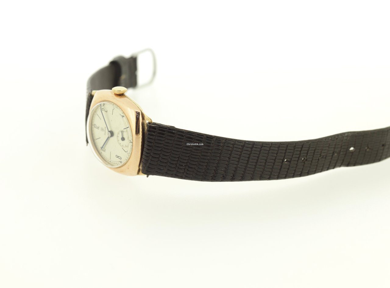 Tudor 9ct Rose Gold Mechanic Vintage