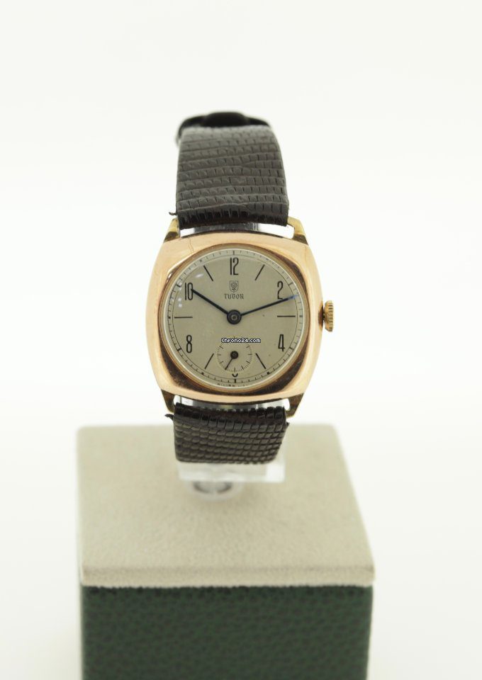 Tudor 9ct Rose Gold Mechanic Vintage
