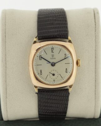 Tudor 9ct Rose Gold Mechanic Vintage