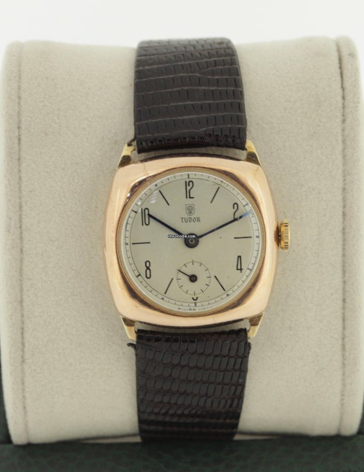 Tudor 9ct Rose Gold Mechanic Vintage