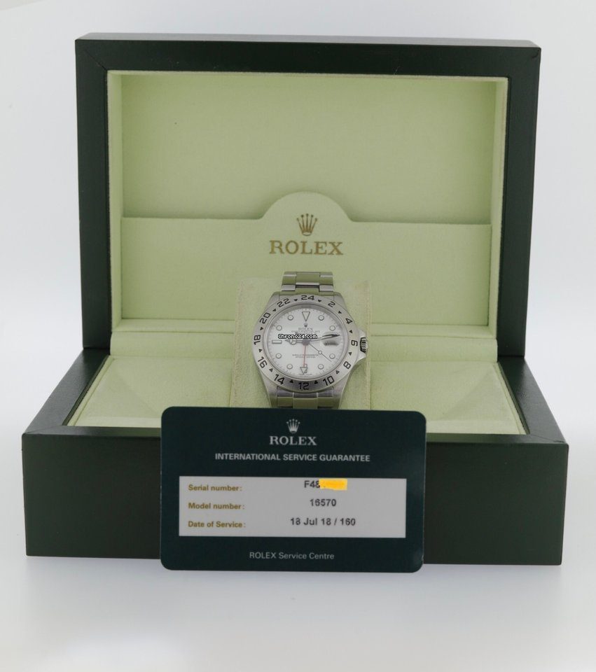 Rolex Explorer II Polar White 40mm Automatic