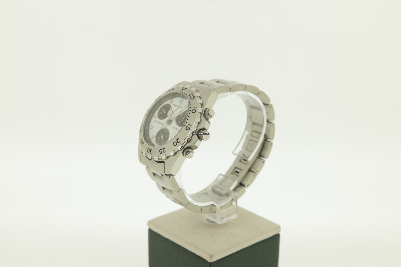 Trebor Chronograph 39mm Panda Dial