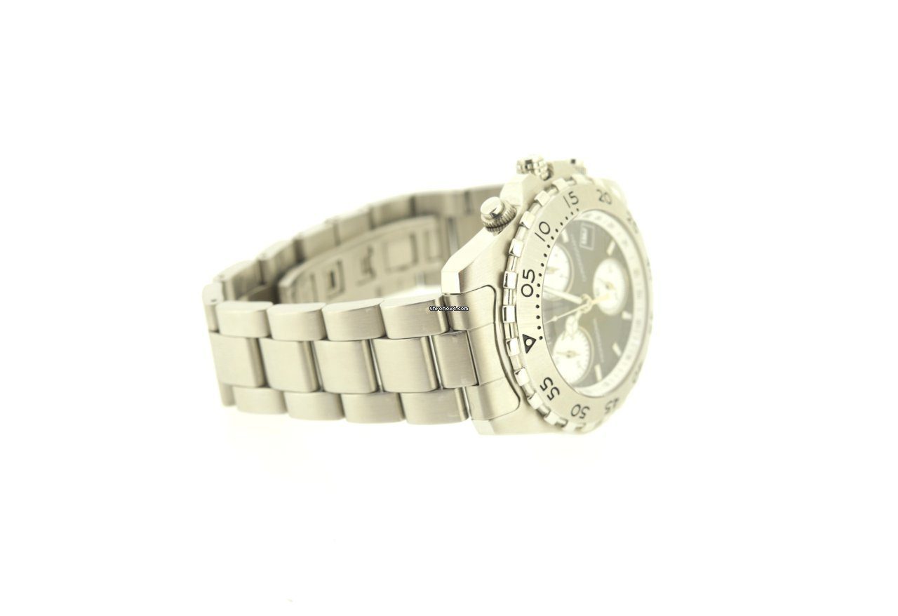 Trebor Chronograph 39mm Black Dial