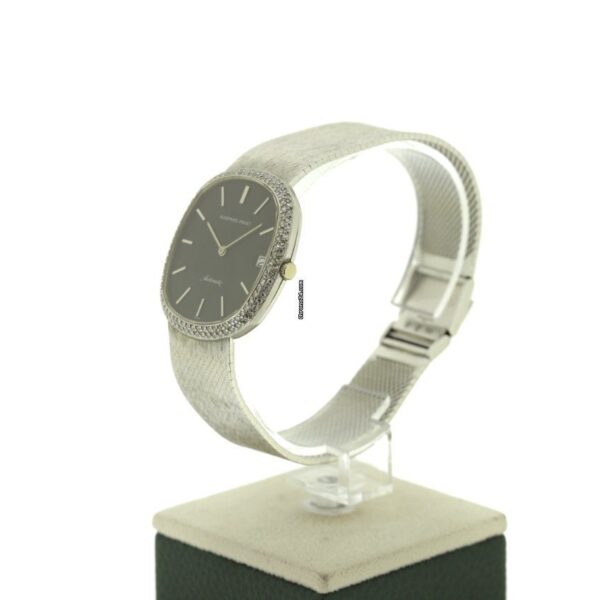 Audemars Piguet 18k White Gold & Diamonds Bezel Automatic Circa 80