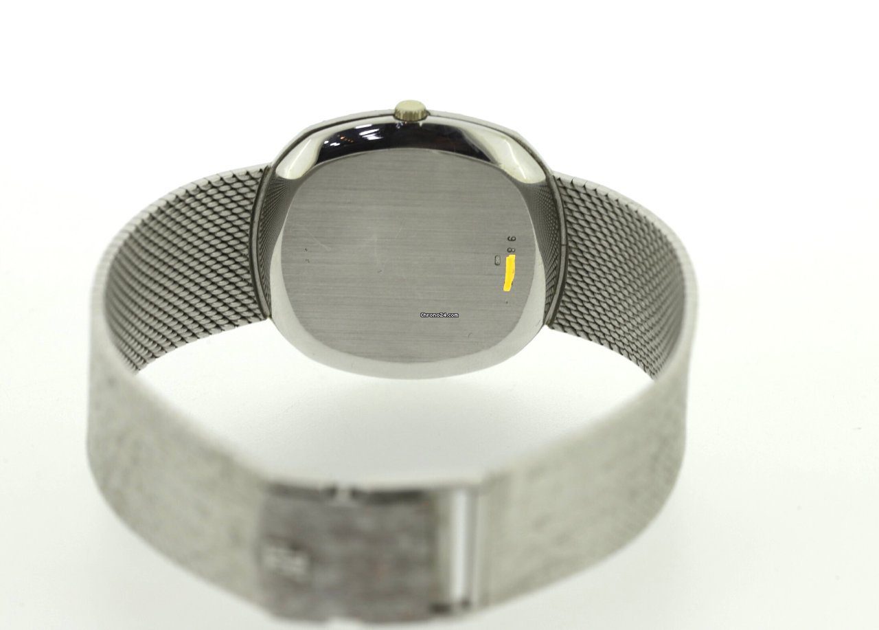 Audemars Piguet 18k White Gold & Diamonds Bezel Automatic Circa 80 Audemars Piguet 18k White Gold & Diamonds Bezel Automatic Circa 80