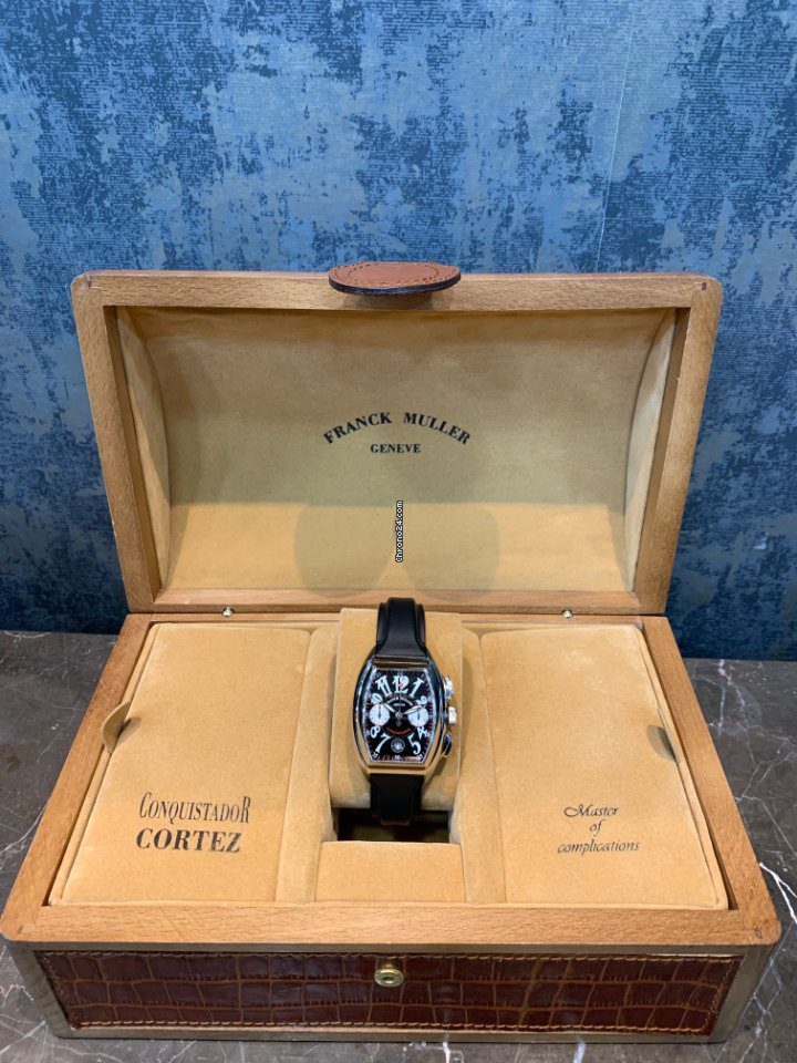 Franck Muller Conquistador Automatic Chronograph Black Franck Muller Conquistador Automatic Chronograph Black