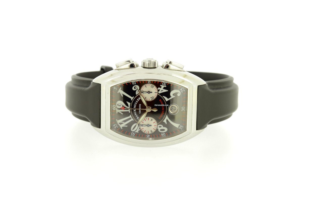 Franck Muller Conquistador Automatic Chronograph Black Franck Muller Conquistador Automatic Chronograph Black
