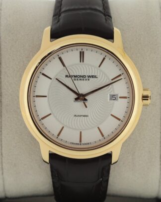 Raymond Weil Maestro 39mm Automatic Gold Plated Unworn