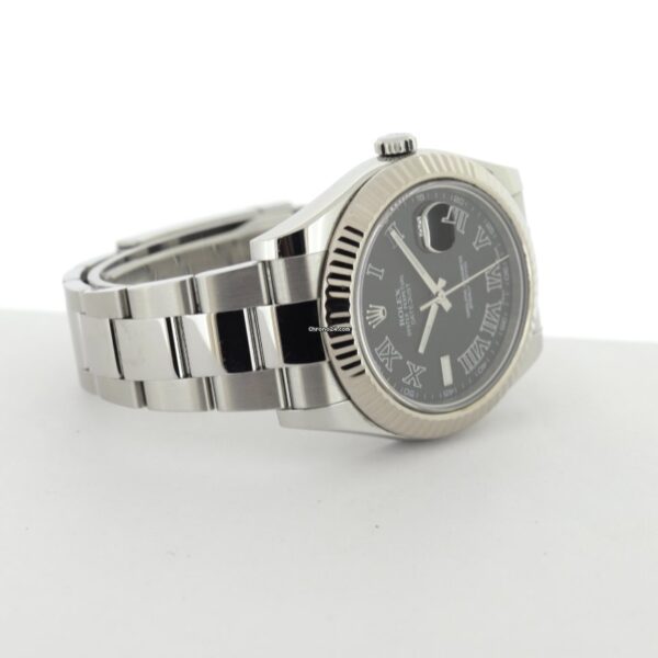 Rolex Datejust II 41mm Dark Grey Roman Dial 2014