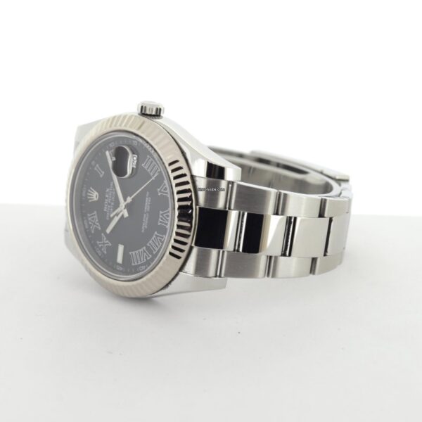 Rolex Datejust II 41mm Dark Grey Roman Dial 2014