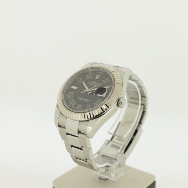 Rolex Datejust II 41mm Dark Grey Roman Dial 2014