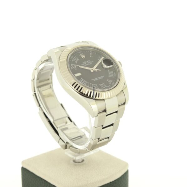 Rolex Datejust II 41mm Dark Grey Roman Dial 2014