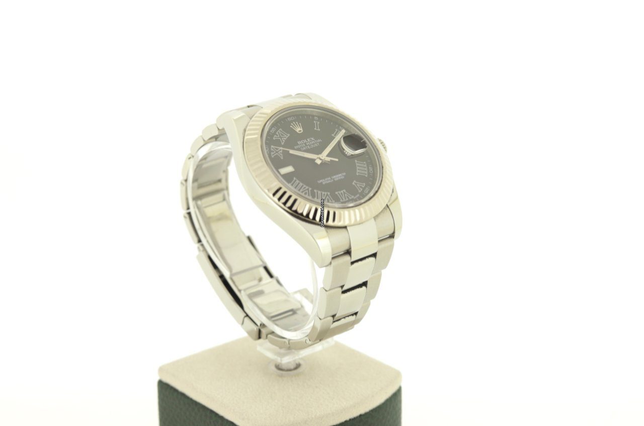 Rolex Datejust II 41mm Dark Grey Roman Dial 2014