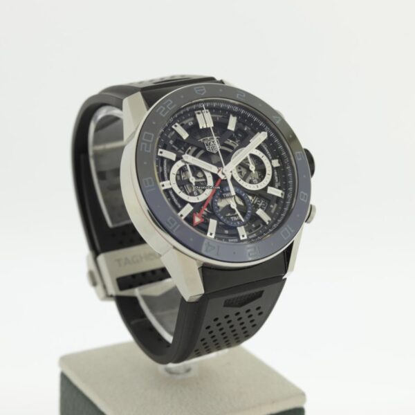 TAG Heuer Carrera Calibre Heuer 02 GMT Coke Bezel Automatic Chronograph 45mm Skeleton