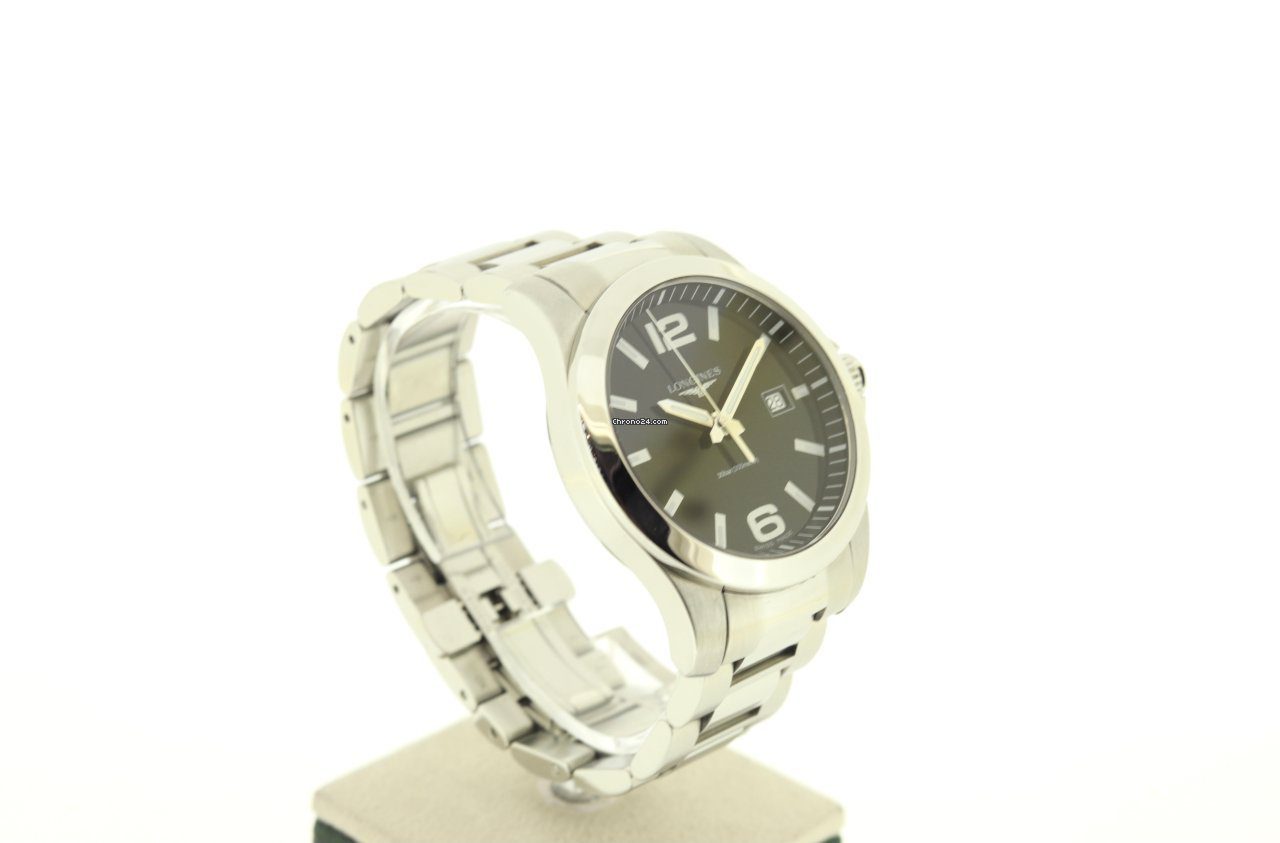 Longines Conquest 41mm Quartz Black