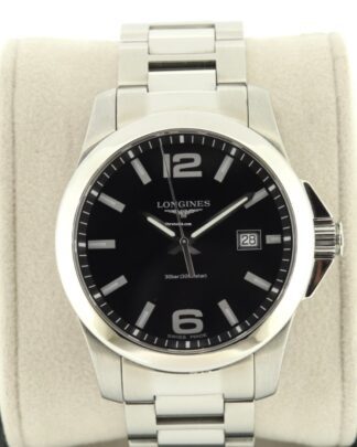 Longines Conquest 41mm Quartz Black