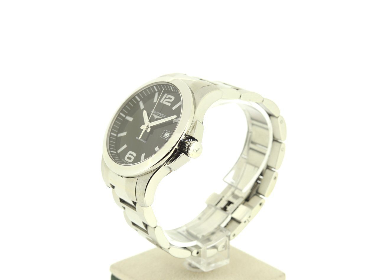 Longines Conquest 41mm Quartz Black